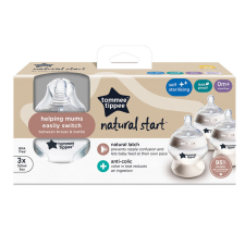 Tommee Tippee cumisüveg Natural Start 3x150 ml cumisüveg