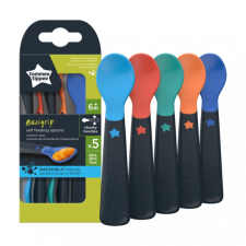 Tommee Tippee Easigrip evőkanál önálló evéshez (5 db) babaétkészlet