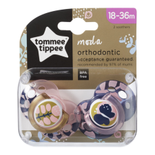 Tommee Tippee játszócumi Moda 2db 18-36hó lány cumi