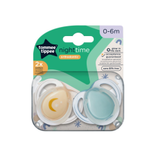 Tommee Tippee Night játszócumi 0-6 hó 2 db cumi