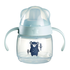 Tommee Tippee Transition Cup tanulópohár – 150 ml - Kék/Maci itatópohár