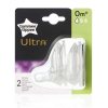 Tommee Tippee Ultra Szilikon Etetőcumi - 2 db, 0 hónaptól