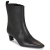 Tommy Hilfiger Bokacsizmák KITTEN HEEL LEATHER ANKLE BOOT Fekete 38
