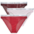 Tommy Hilfiger Bugyik 3 PACK MESH BIKINI X3 Sokszínű EU XS