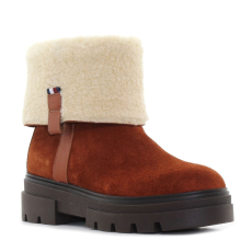 Tommy Hilfiger Faux Fur Suede barna női csizma Méret:37