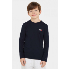 Tommy Hilfiger gyerek blúz KB0KB08627 170 CM Sötétkék 16 év gyerek póló