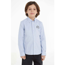 Tommy Hilfiger gyerek ing KB0KB08516 164 CM Világoskék 14 év gyerek blúz