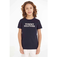 Tommy Hilfiger gyerek póló KB0KB08555 152 CM Sötétkék 12 év gyerek póló