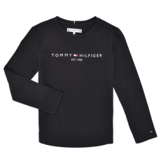Tommy Hilfiger Hosszú ujjú pólók ESSENTIAL TEE L/S Fekete 12 éves