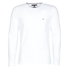 Tommy Hilfiger Hosszú ujjú pólók STRETCH SLIM FIT LONG SLEEVE TEE Fehér EU S