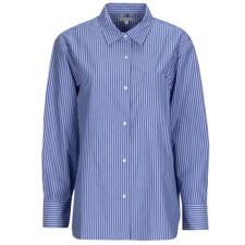 Tommy Hilfiger Ingek / Blúzok ESS POPLIN EASY FIT SHIRT Kék FR 42 blúz