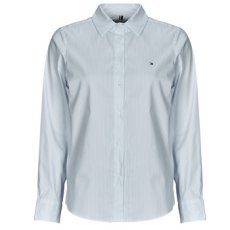 Tommy Hilfiger Ingek / Blúzok ESS POPLIN REGULAR SHIRT Kék FR 36
