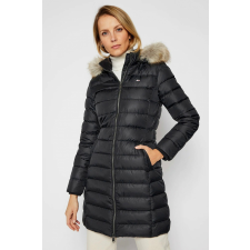 Tommy Hilfiger kabát Essential DW0DW09060 S INTL Fekete női dzseki, kabát