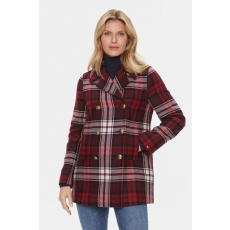 Tommy Hilfiger Palton Tommy Hilfiger cu doua randuri de nasturi si model in carouri M INTL Multicolor