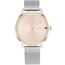  Tommy Hilfiger Pippa női karóra, ezüst/rozéarany, 35 mm, WR30 karóra