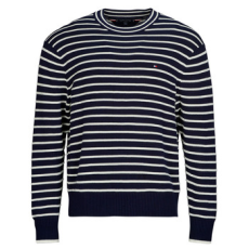 Tommy Hilfiger Pulóverek BRETON STRUCTURE CREW NECK Tengerész EU XL