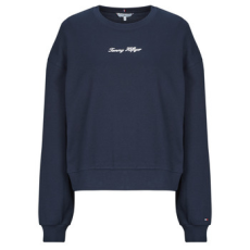 Tommy Hilfiger Pulóverek CLASSIC SCRIPT TERRY SWEATSHIRT Tengerész EU XL