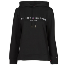 Tommy Hilfiger Pulóverek HERITAGE HILFIGER HOODIE LS Fekete EU S