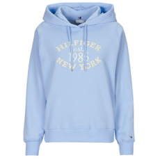 Tommy Hilfiger Pulóverek MDRN REG SCRIPT SWEATSHIRT Kék EU XS