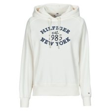 Tommy Hilfiger Pulóverek MDRN REG VARSITY HOODIE Fehér EU M női pulóver, kardigán