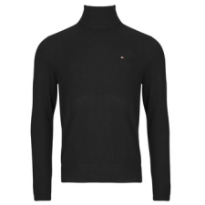 Tommy Hilfiger Pulóverek PIMA ORG CTN CASHMERE ROLL NECK Fekete EU S férfi pulóver, kardigán
