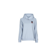 Tommy Hilfiger Pulóverek REG MONOGRAM EMB HOODIE Kék EU XS női pulóver, kardigán