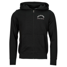 Tommy Hilfiger Pulóverek ROUNDALL HOODED ZIP THROUGH Fekete EU M férfi pulóver, kardigán