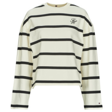 Tommy Hilfiger Pulóverek TH SCRIPT MDRN TERRY SWTSHRT Fehér EU S női pulóver, kardigán