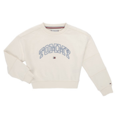 Tommy Hilfiger Pulóverek TOMMY VARSITY SWEATSHIRT Fehér 8 éves
