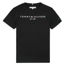 Tommy Hilfiger Rövid ujjú pólók ESSENTIAL TEE S/S Fekete 14 éves gyerek póló