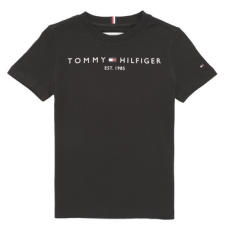 Tommy Hilfiger Rövid ujjú pólók ESSENTIAL TEE S/S Fekete 5 éves gyerek póló