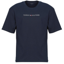 Tommy Hilfiger Rövid ujjú pólók SS TEE CONT. LOGO Tengerész EU XL férfi póló