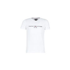 Tommy Hilfiger Rövid ujjú pólók TOMMY FLAG HILFIGER TEE Fehér EU 3XL férfi póló