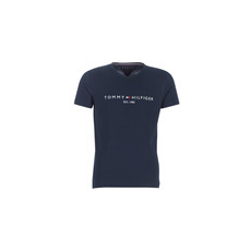 Tommy Hilfiger Rövid ujjú pólók TOMMY FLAG HILFIGER TEE Tengerész EU XXL