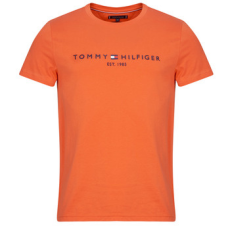Tommy Hilfiger Rövid ujjú pólók TOMMY LOGO TEE Narancssárga EU S