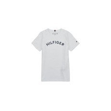 Tommy Hilfiger Rövid ujjú pólók U HILFIGER ARCHED TEE Fehér 4 éves
