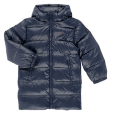 Tommy Hilfiger Steppelt kabátok ESSENTIAL LONG DOWN JACKET Tengerész 16 éves gyerek kabát, dzseki