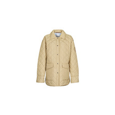 Tommy Hilfiger Steppelt kabátok QUILTED SORONA SHORT SHACKET Bézs M női dzseki, kabát