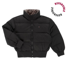 Tommy Hilfiger Steppelt kabátok REVERSIBLE PUFFER BOMBER Fekete 10 éves