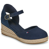 Tommy Hilfiger Szandálok / Saruk MID WEDGE ESPAD CLOSED TOE Tengerész 39