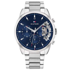 Tommy Hilfiger Tommy hilfiger férfi kvarcóra 1710448 ezüst kék karóra