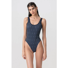 Tommy Hilfiger UW0UW05905 M INTL kék színű egydarabos fürdőruha
