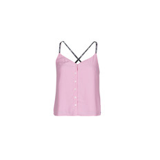 Tommy Jeans Blúzok TJW CAMI TOP BUTTON THRU Rózsaszín EU XS