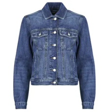 Tommy Jeans Farmerkabátok CLASSIC TRUCKER EXT BJ8038 Kék EU XS