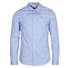 Tommy Jeans Hosszú ujjú ingek TJM ORIGINAL STRETCH SHIRT Kék EU M férfi ing