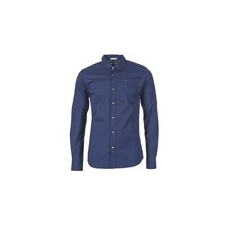 Tommy Jeans Hosszú ujjú ingek TJM ORIGINAL STRETCH SHIRT Tengerész EU S férfi ing