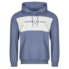 Tommy Jeans Pulóverek TJM REG CBLK LINEAR LOGO HD Kék EU S