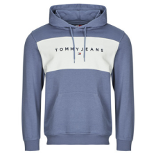 Tommy Jeans Pulóverek TJM REG CBLK LINEAR LOGO HD Kék EU XL férfi pulóver, kardigán