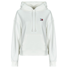 Tommy Jeans Pulóverek TJW BXY BADGE HOODIE EXT Fehér EU M