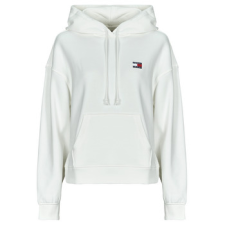 Tommy Jeans Pulóverek TJW BXY BADGE HOODIE EXT Fehér EU S női pulóver, kardigán